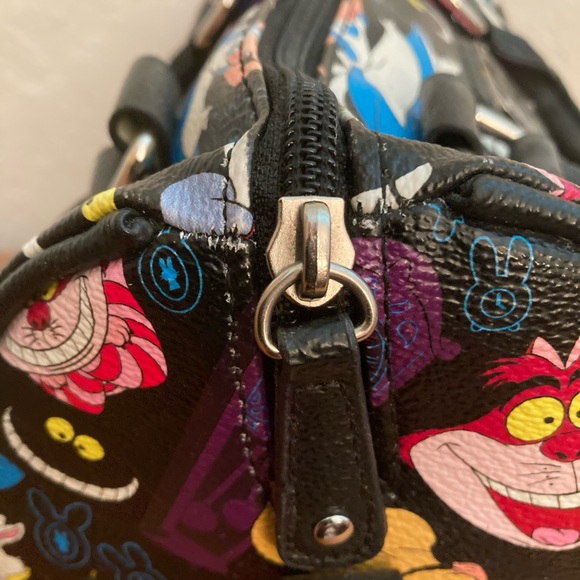 Loungefly Disney Alice in Wonderland Satchel - Picture 6 of 11